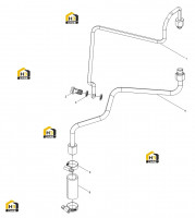 Трубопровод турбонагнетателя
