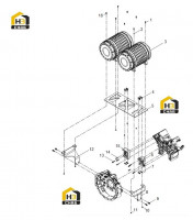 Кронштейн воздушного фильтра