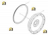 Маховик в сборе