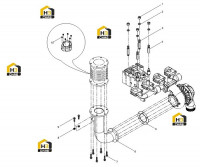 Коллектор выпускной в сборе