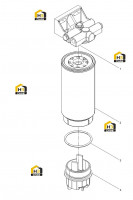 Фильтр топливный грубой очистки