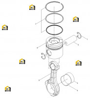 Поршень и шатун