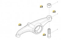 Коромысло впускное
