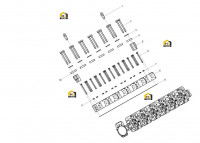 Крепление головки блока цилиндров