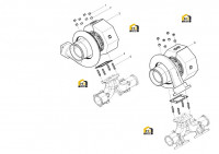 Турбокомпрессор с комплектующими