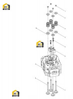Головка блока цилиндров в сборе
