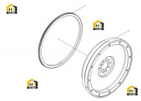 Маховик в сборе