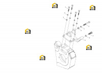 Крепление водяного насоса