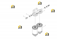 Фильтр топливный в сборе