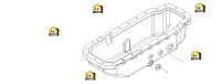 Поддон масляный с болтами