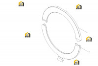 Пластина упорная в сборе