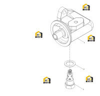 Седло масляного фильтра