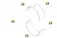 Вкладыши упорные