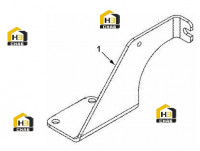 Кронштейн дроссельной заслонки