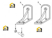 Кронштейн задней подвески двигателя
