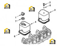 Крышка клапанной камеры