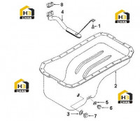 Поддон масляный