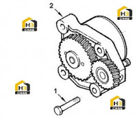 Насос смазки