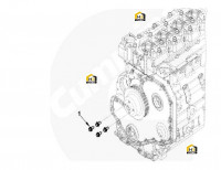 Крепление привода вентилятора