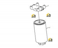 Фильтр топливный в сборе
