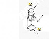 Соединитель воздухозаборника