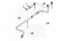 Трубопровод топливного фильтра