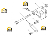 Крепление генератора