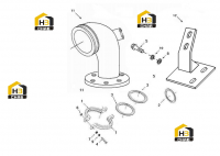 Патрубок соединительный выпускной