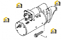Крепление стартера