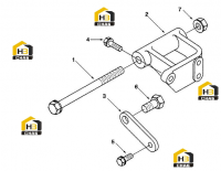 Крепление генератора