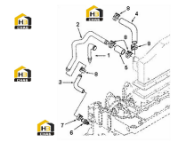 Патрубки охладителя