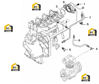Патрубки охлаждения