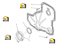 Крышка передняя