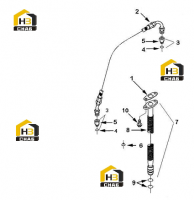 Трубопровод турбокомпрессора