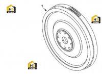 Маховик в сборе