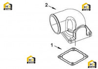 Соединитель воздухозаборника