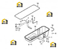 Поддон масляный