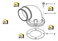 Соединение воздухозаборника
