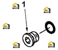 Заглушка трубы двигателя