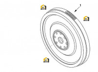 Маховик в сборе