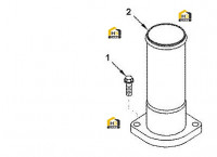 Патрубок термостата