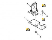 Переключатель с креплением
