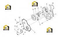 Крышка передняя