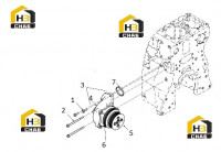 Насос водяной