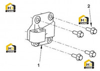 Опора задняя двигателя