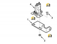 Переключатель с креплением