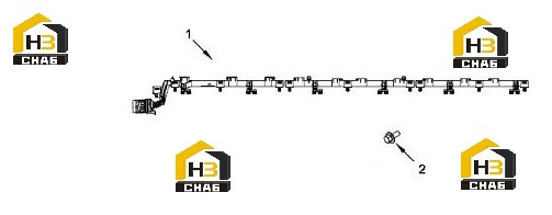 Болт для жгута проводов