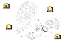 Патрубок выпускной