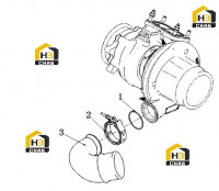 Соединение воздухозаборника