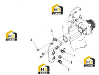 Соединение впускной трубы